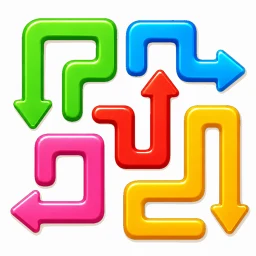 Ícone de Arrow X: Tap Puzzle 2026