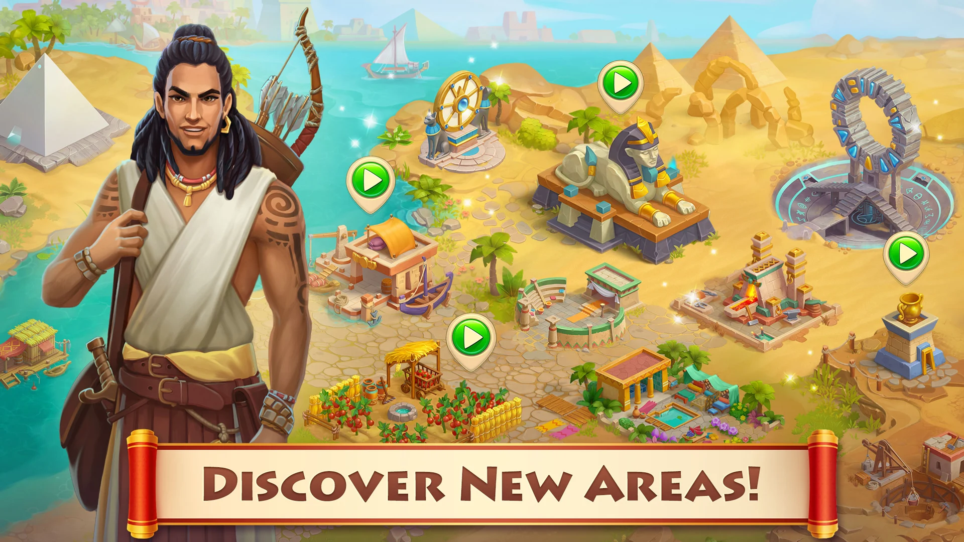 Cradle of Empires: 3 in a Row screenshot